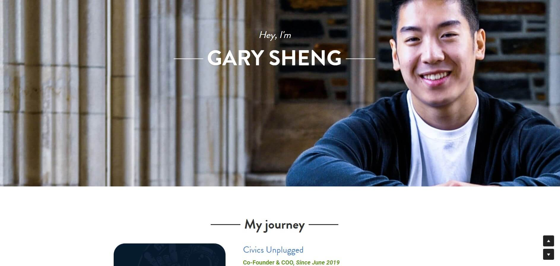 Image taken from Strikingly User’s Website Image taken from Strikingly User’s Website